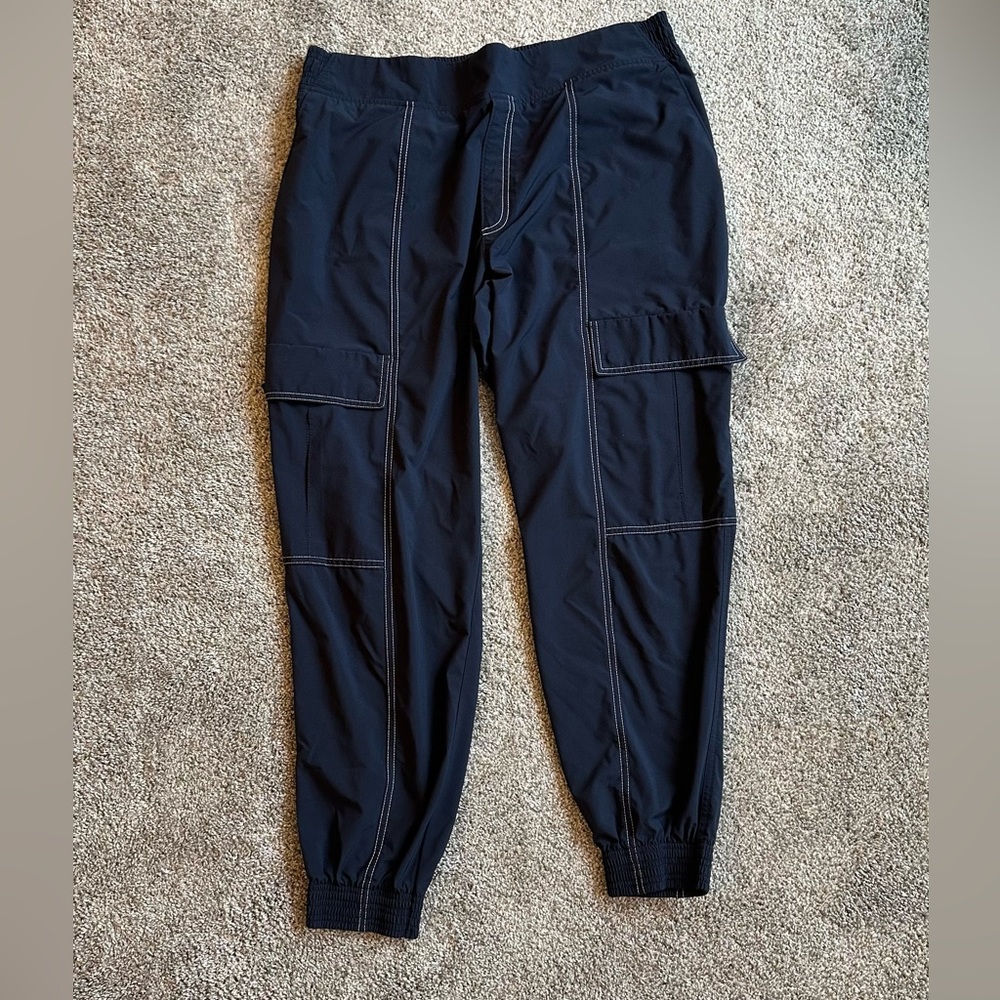 Athleta Chelsea utility jogger Size 14 Navy Blue